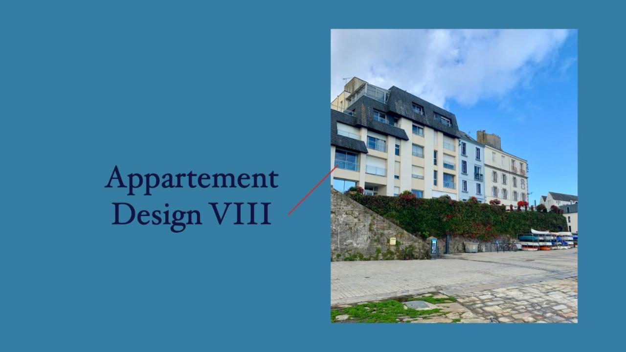 Appartement Design VIII - Port Rosmeur - Sublime Vue Mer ดูอาร์เนอนี ภายนอก รูปภาพ