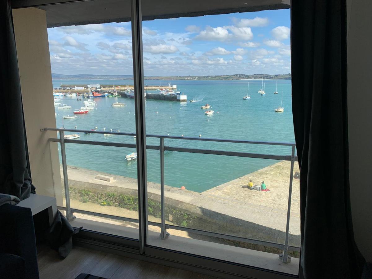 Appartement Design VIII - Port Rosmeur - Sublime Vue Mer ดูอาร์เนอนี ภายนอก รูปภาพ