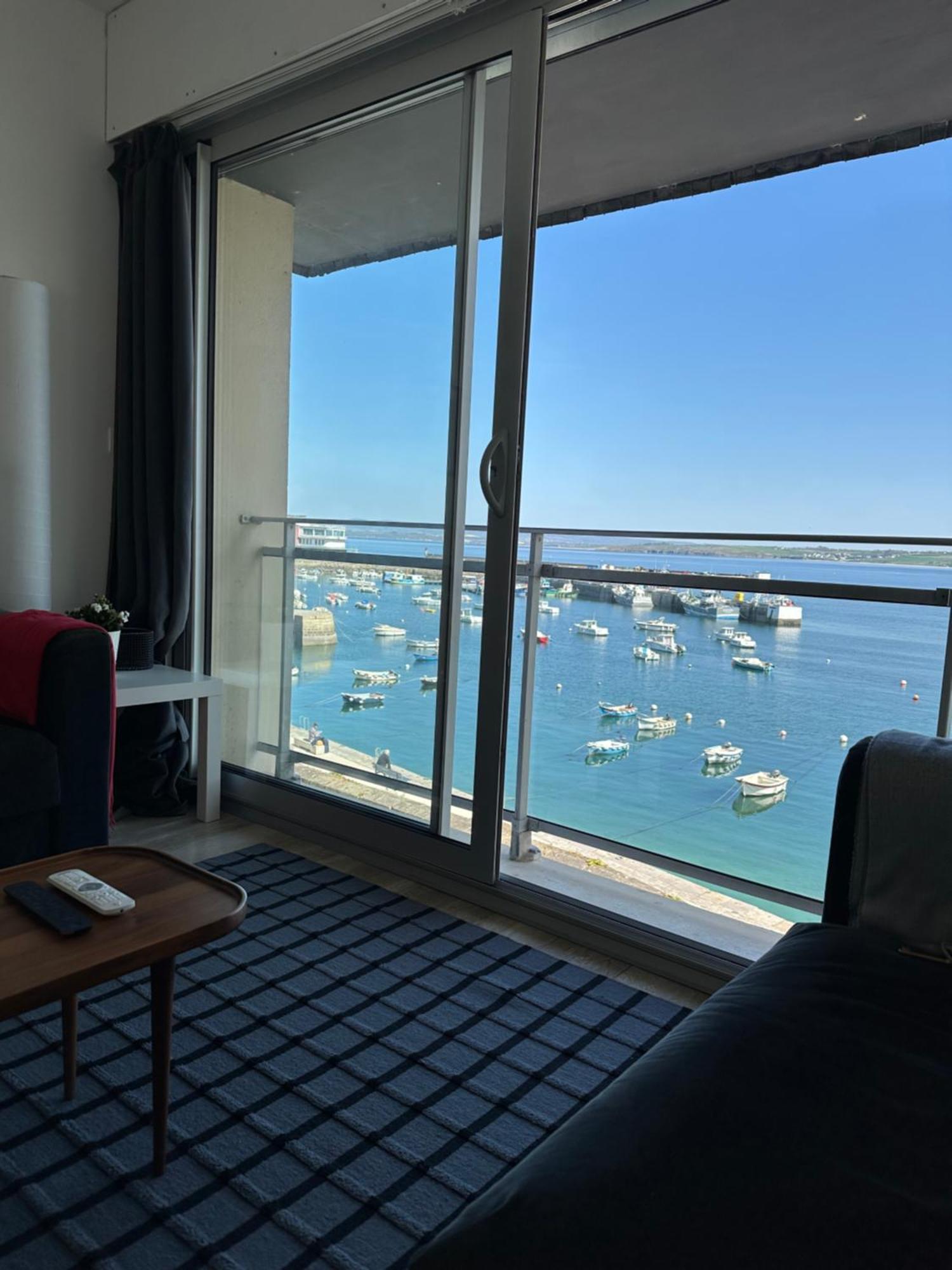 Appartement Design VIII - Port Rosmeur - Sublime Vue Mer ดูอาร์เนอนี ภายนอก รูปภาพ